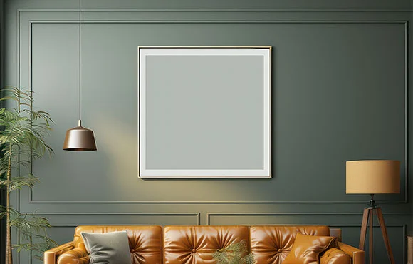 Green Interior Painting